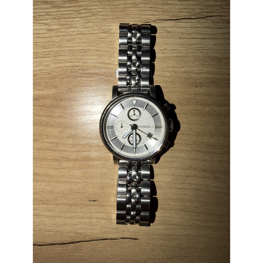 Fossil F2 Stainless Steel 38MM 6.25" Unisex Watch ES-1793